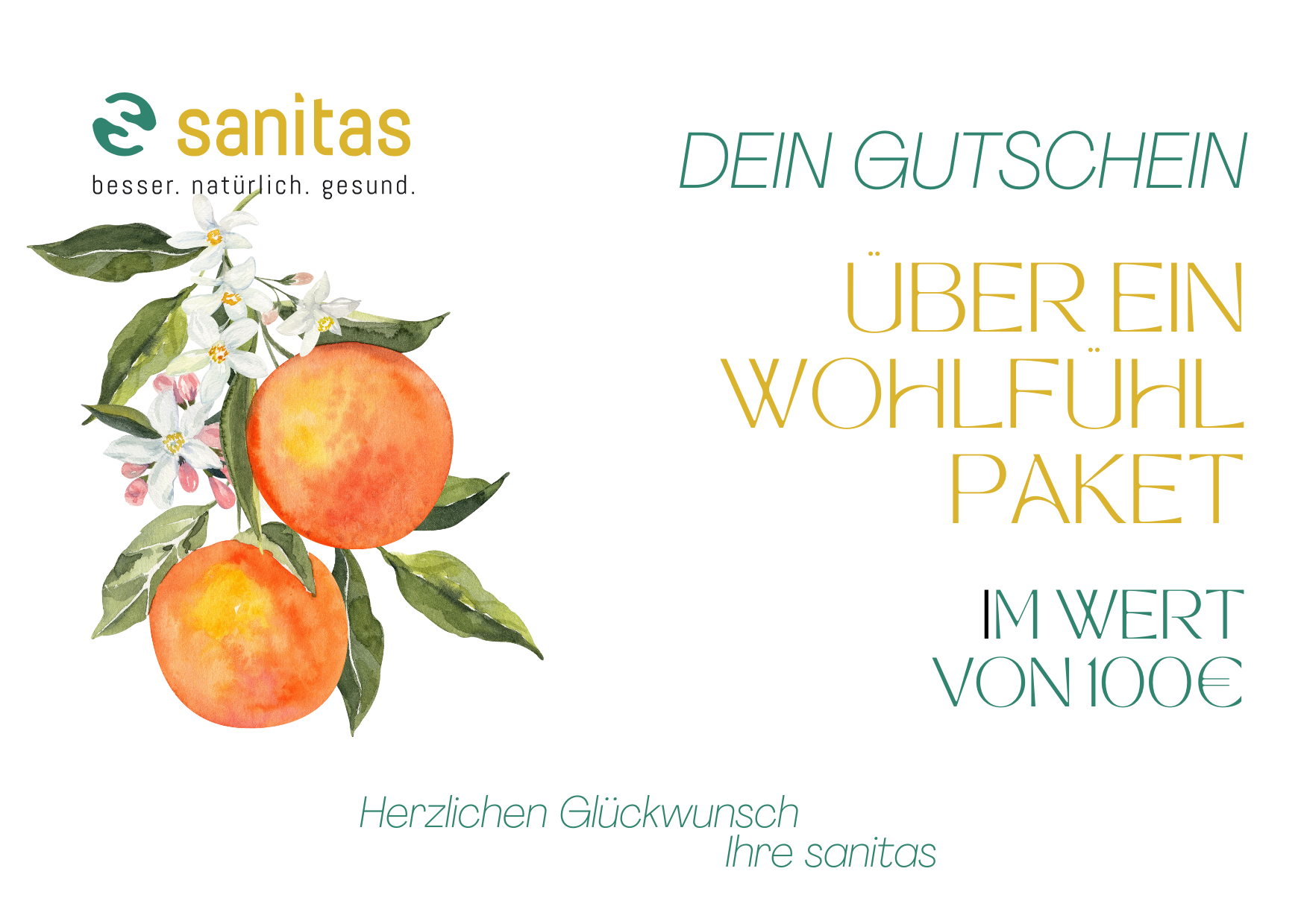 sanitas Wohlfühlpaket