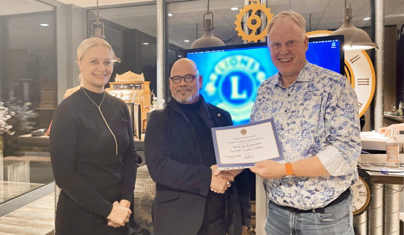 Neues Mitglied am Lions Club Anröchte - Warstein - Rüthen